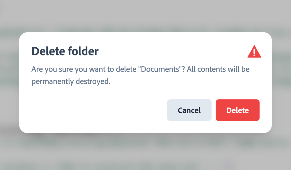 Dialog – React Aria