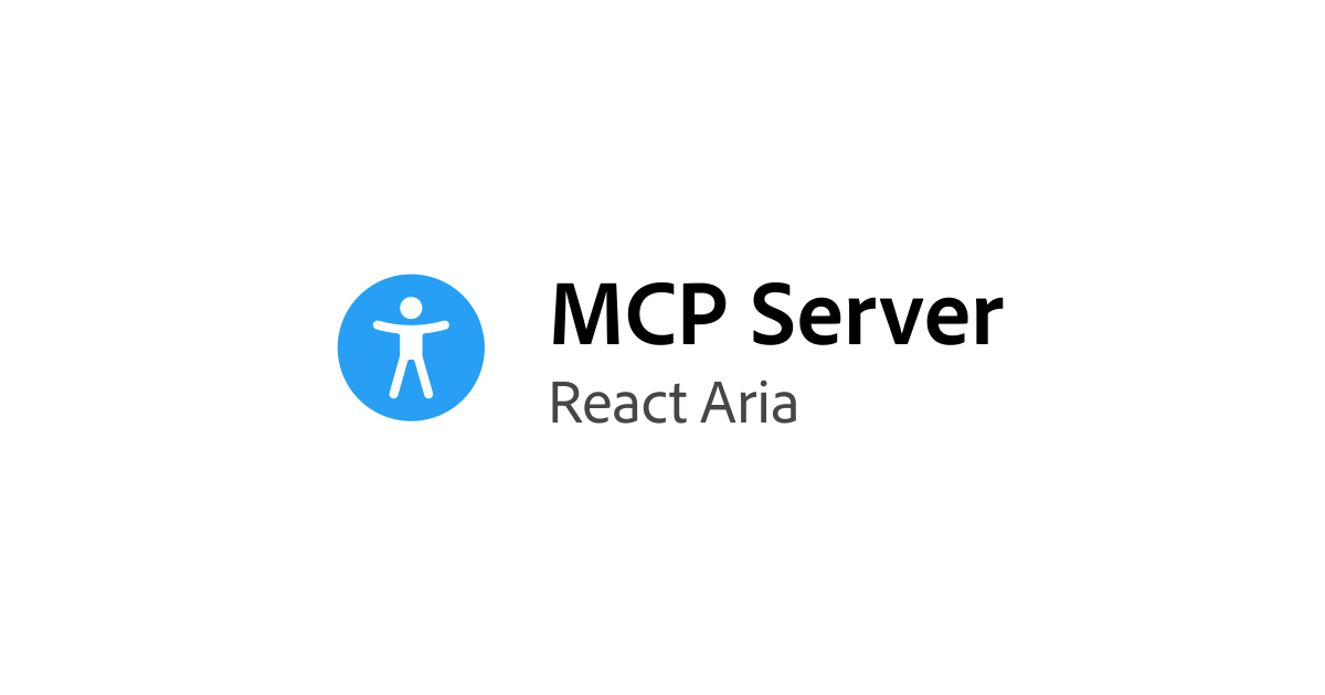 MCP Server | React Aria